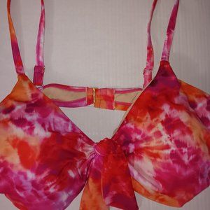 SWIMSUITS FOR ALL TIE DYE  WOMEN'S BIKINI TOP